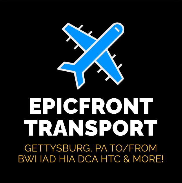 Airport Shuttle Gettysburg BWI HIA MDT HTC IAD Dulles DCA Reagan
